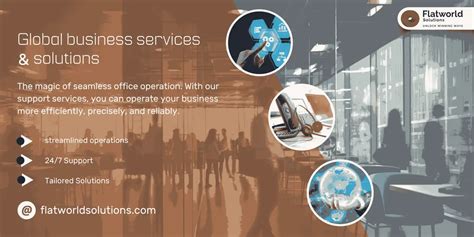 Global BPO, BPA, AI Services Company: Flatworld Solutions.
